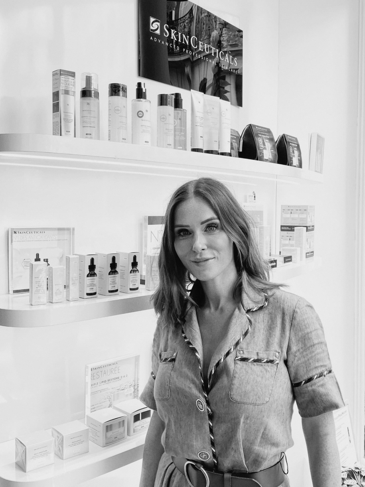 Audrey Fleurot dans l'institut Bel Ange Paris